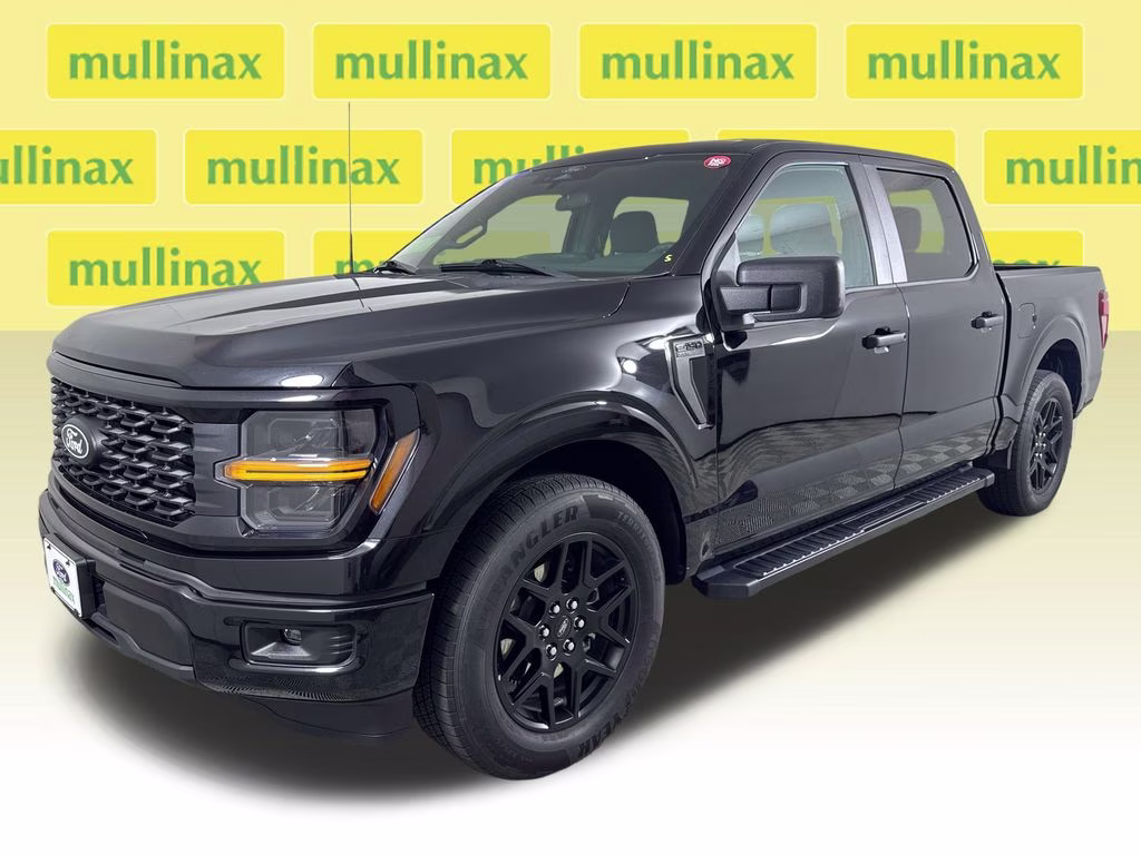 2024 Agate Black Metallic Ford F-150 STX RWD Truck