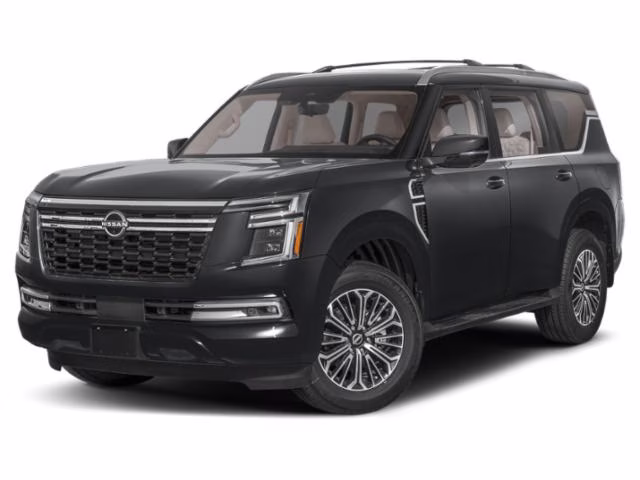 2026 Super Black Nissan Armada Platinum 4X4 SUV