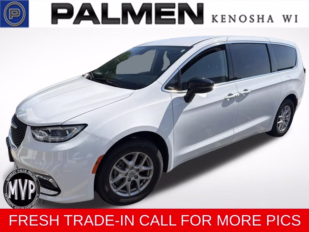2024 Bright White Clearcoat Chrysler Pacifica Touring L FWD Van