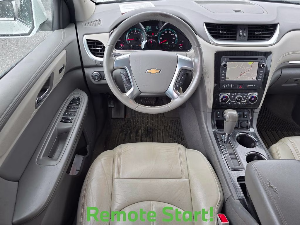 2017 Summit White Chevrolet Traverse 2LT FWD SUV