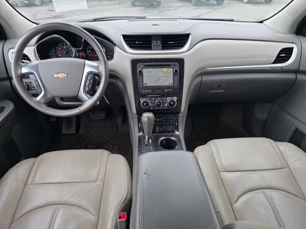 2017 Summit White Chevrolet Traverse 2LT FWD SUV
