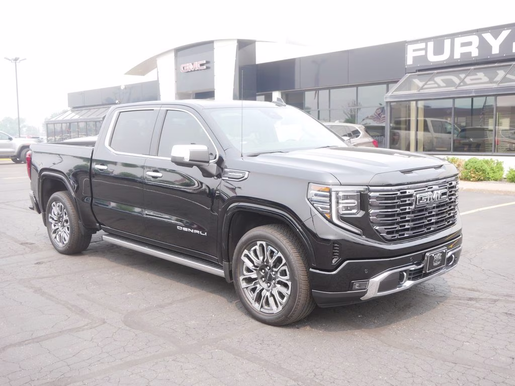 2025 Onyx Black GMC Sierra 1500 Denali Ultimate w/ 5SB Preferred Equipment Group 4X4 Truck