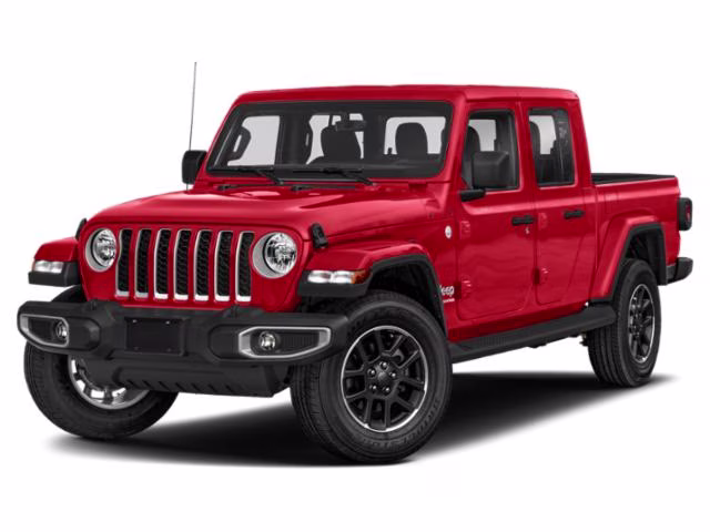 2023 Firecracker Red Clearcoat Jeep Gladiator Overland 4X4 Truck
