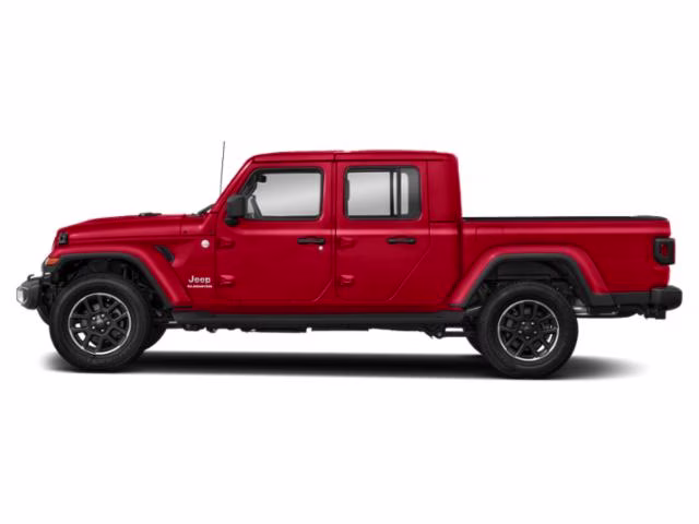 2023 Firecracker Red Clearcoat Jeep Gladiator Overland 4X4 Truck
