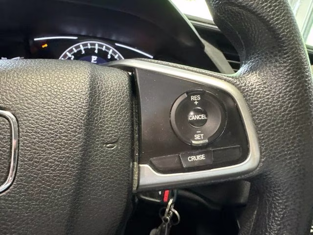 2017 White Honda Civic LX FWD Sedan