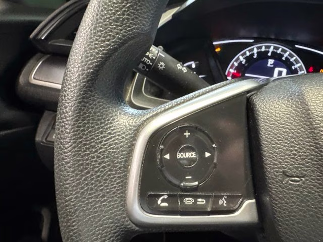 2017 White Honda Civic LX FWD Sedan