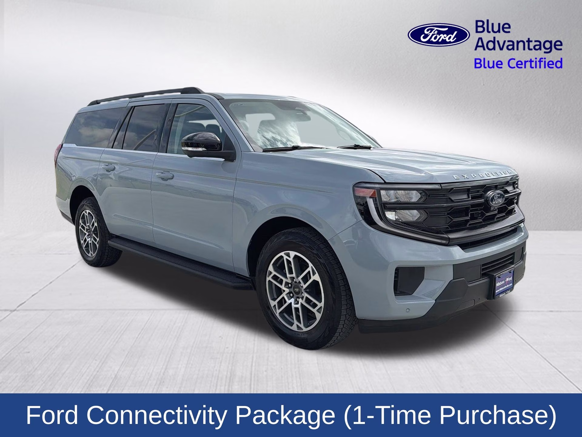 2026 Glacier Gray Metallic Tri-Coat Ford Expedition Max Active 4X4 SUV