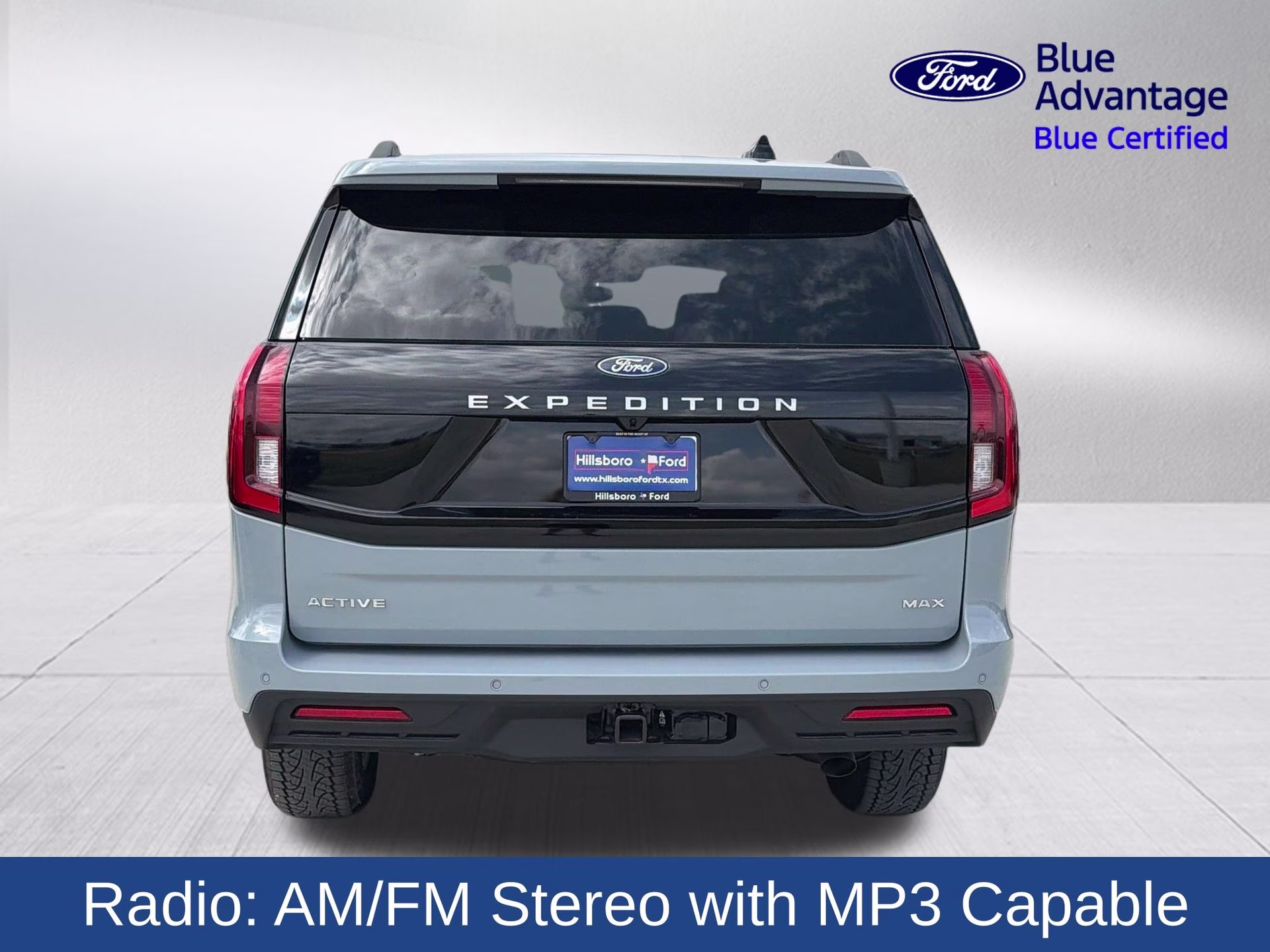 2026 Glacier Gray Metallic Tri-Coat Ford Expedition Max Active 4X4 SUV