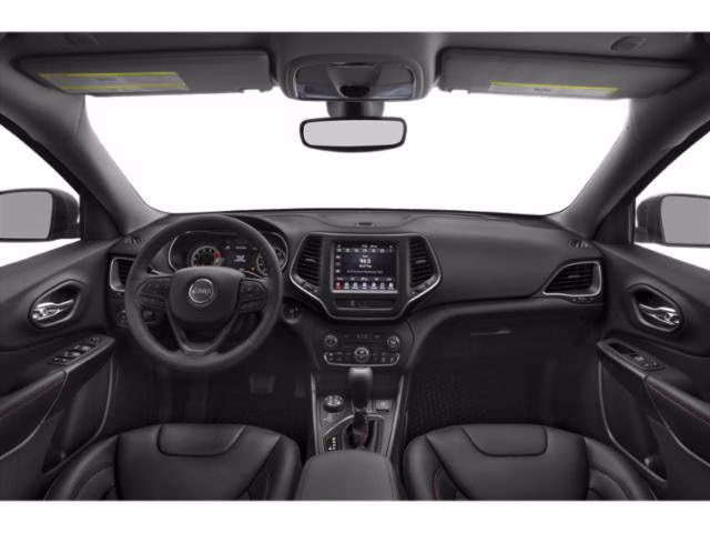 2020 Bright White Clearcoat Jeep Cherokee Trailhawk 4X4 SUV