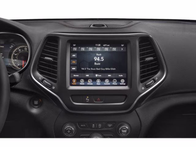 2020 Bright White Clearcoat Jeep Cherokee Trailhawk 4X4 SUV