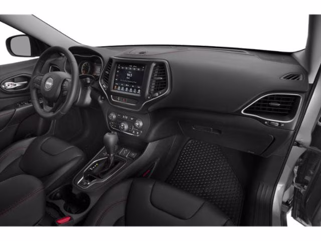 2020 Bright White Clearcoat Jeep Cherokee Trailhawk 4X4 SUV