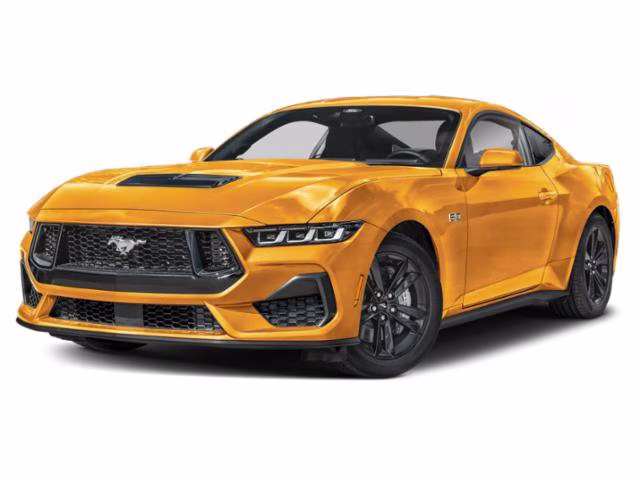 2026 Orange Fury Metallic Tri-Coat Ford Mustang GT Premium RWD Coupe