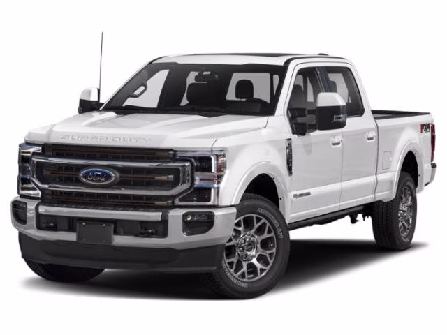 2021 White Metallic Ford Super Duty F-250 SRW King Ranch 4X4 Truck