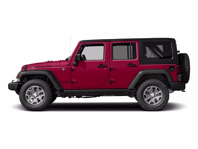 2016 Firecracker Red Clearcoat Jeep Wrangler Unlimited Rubicon 4X4 SUV