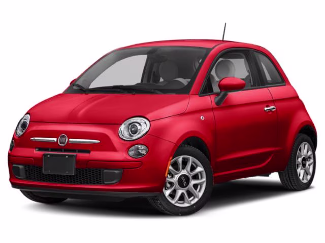 2018 Luminosa Orange FIAT 500 Pop FWD