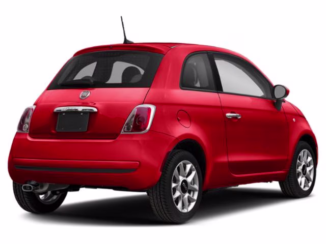 2018 Luminosa Orange FIAT 500 Pop FWD