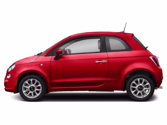 2018 Luminosa Orange FIAT 500 Pop FWD