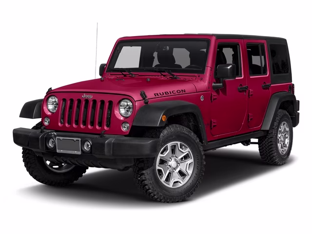2016 Firecracker Red Clearcoat Jeep Wrangler Unlimited Rubicon 4X4 SUV