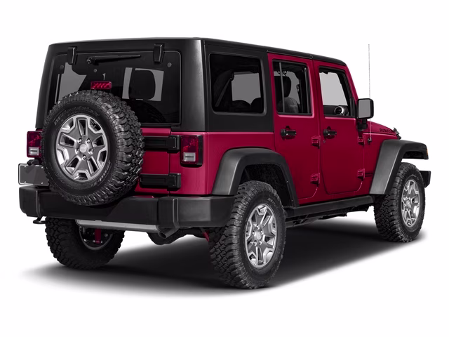 2016 Firecracker Red Clearcoat Jeep Wrangler Unlimited Rubicon 4X4 SUV