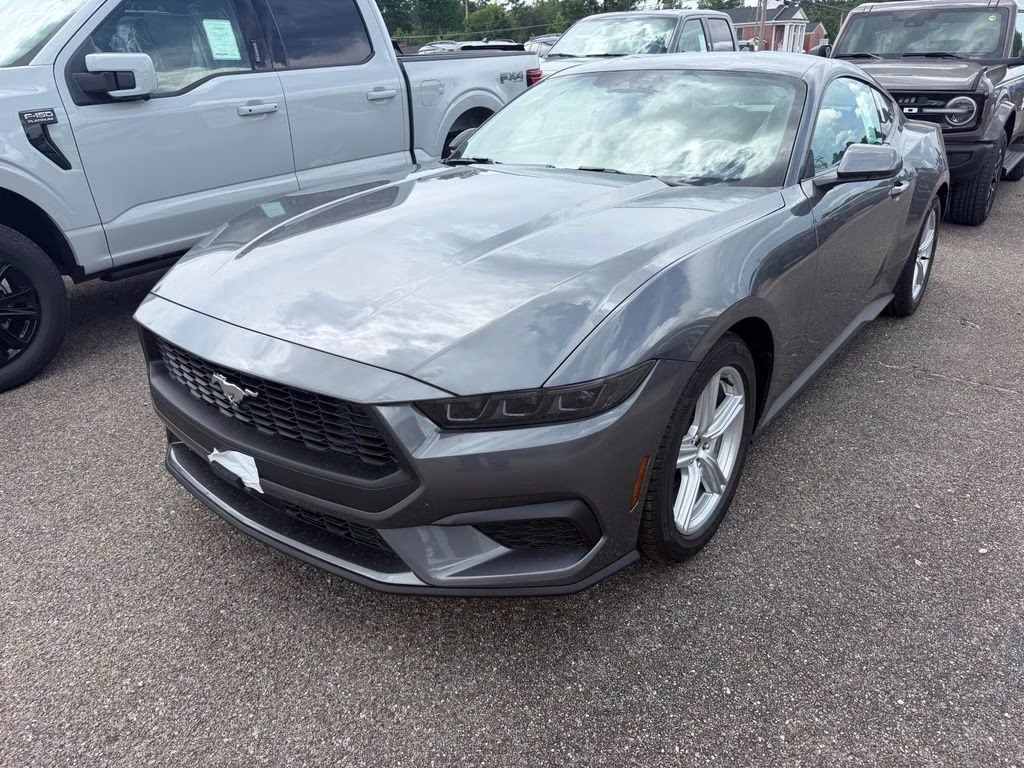 2026 Carbonized Gray Metallic Ford Mustang EcoBoost RWD Coupe