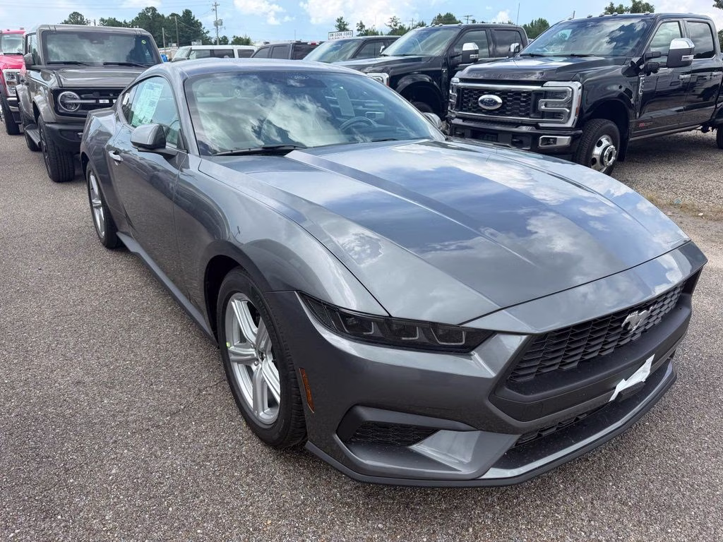 2026 Carbonized Gray Metallic Ford Mustang EcoBoost RWD Coupe
