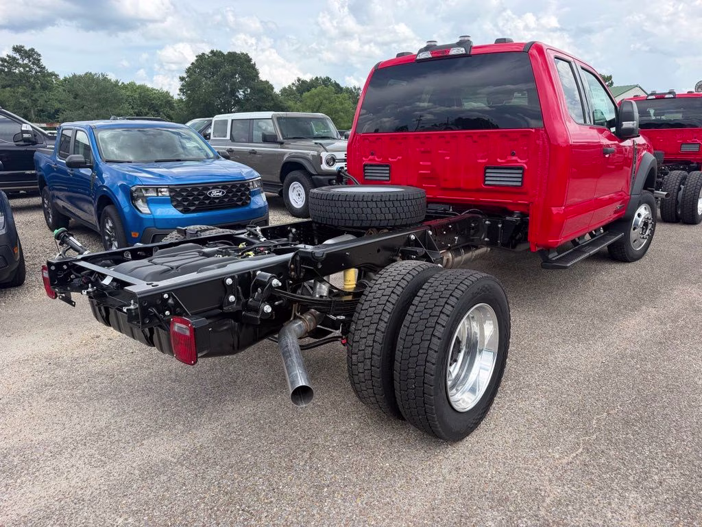 2026 Race Red Ford Super Duty F-450 DRW XLT 4X4 Chassis
