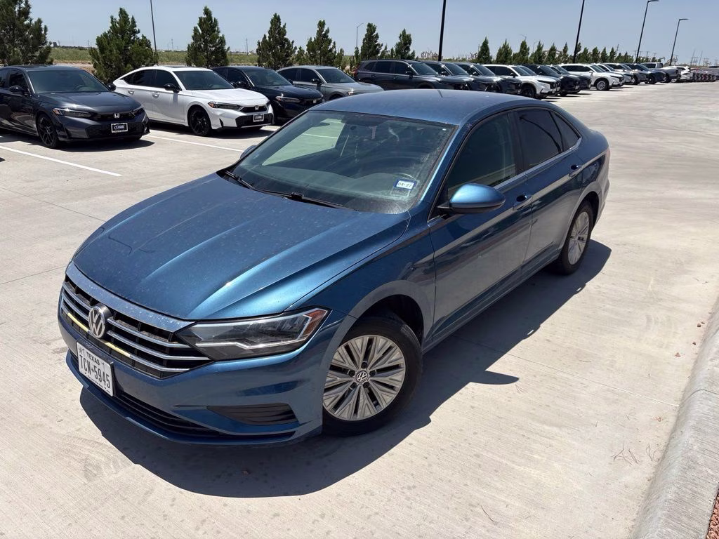 2020 Blue Volkswagen Jetta 1.4T S FWD Sedan