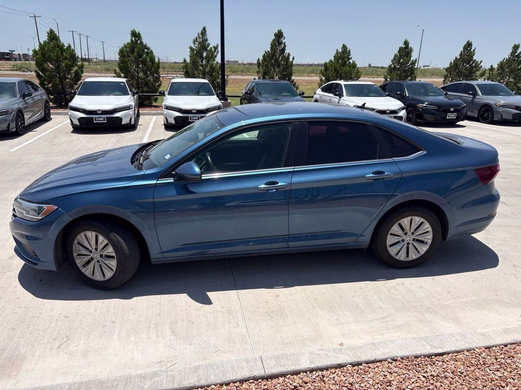 2020 Blue Volkswagen Jetta 1.4T S FWD Sedan