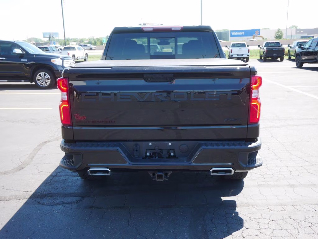 2024 Black Chevrolet Silverado 1500 RST w/ Redline Edition & 1SP Pckg 4X4 Truck