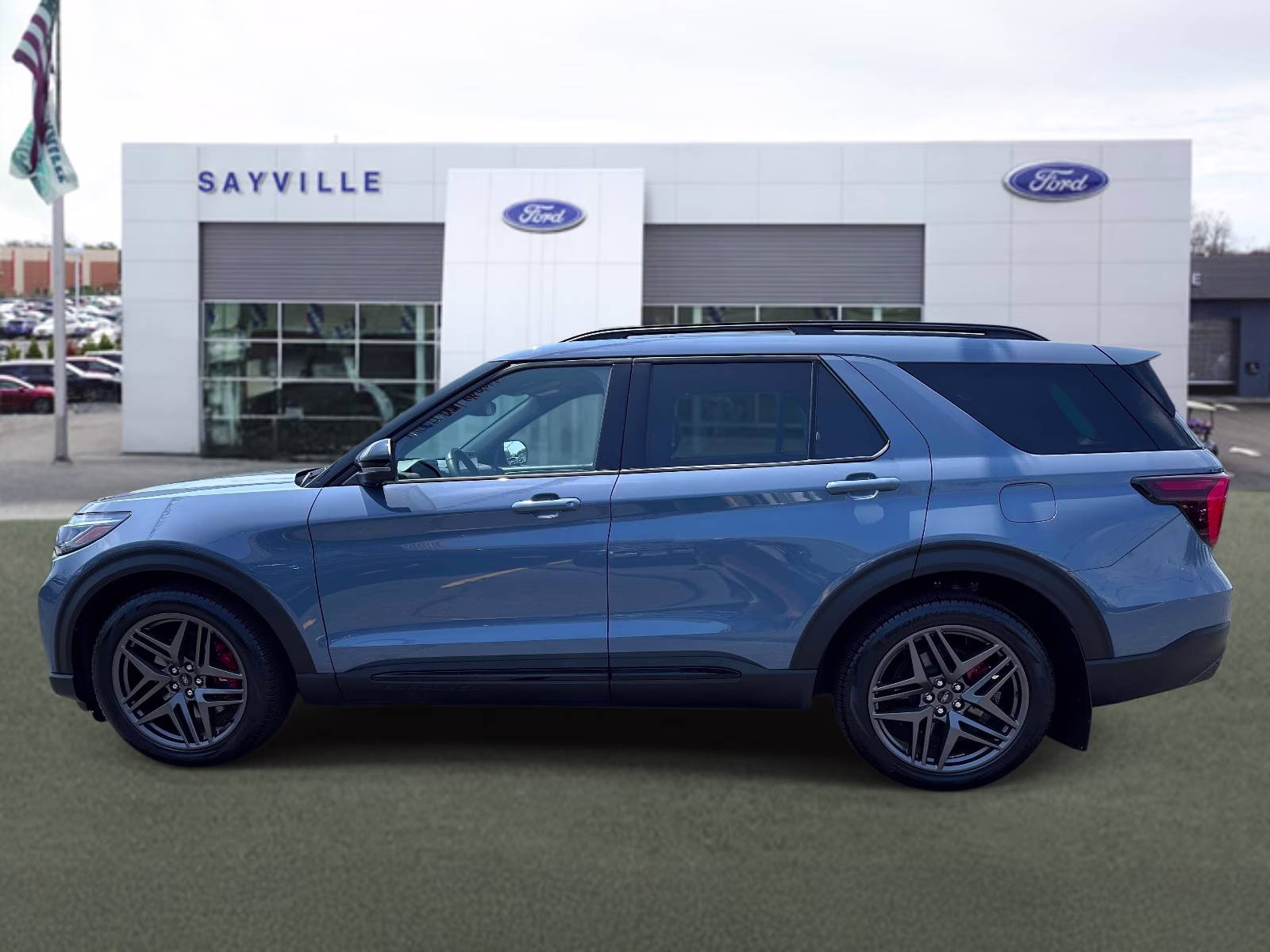 2025 Vapor Blue Metallic Ford Explorer ST 4WD 4X4 SUV