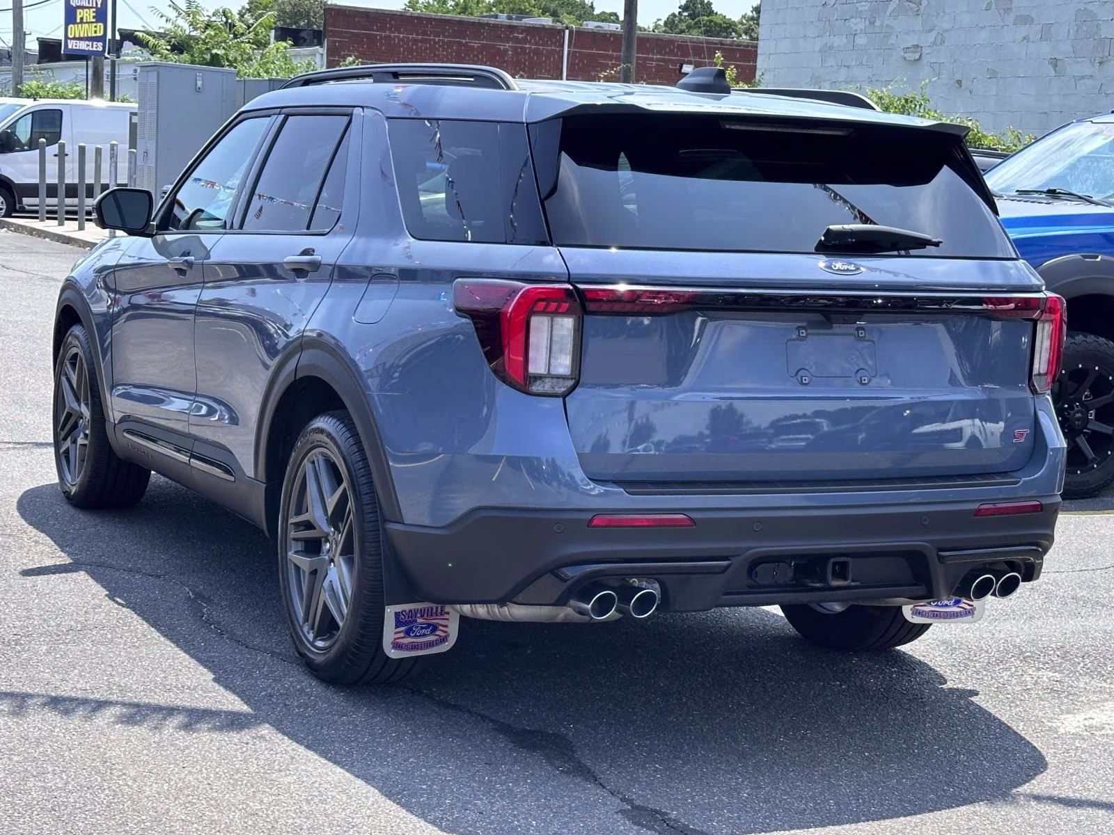 2025 Vapor Blue Metallic Ford Explorer ST 4WD 4X4 SUV