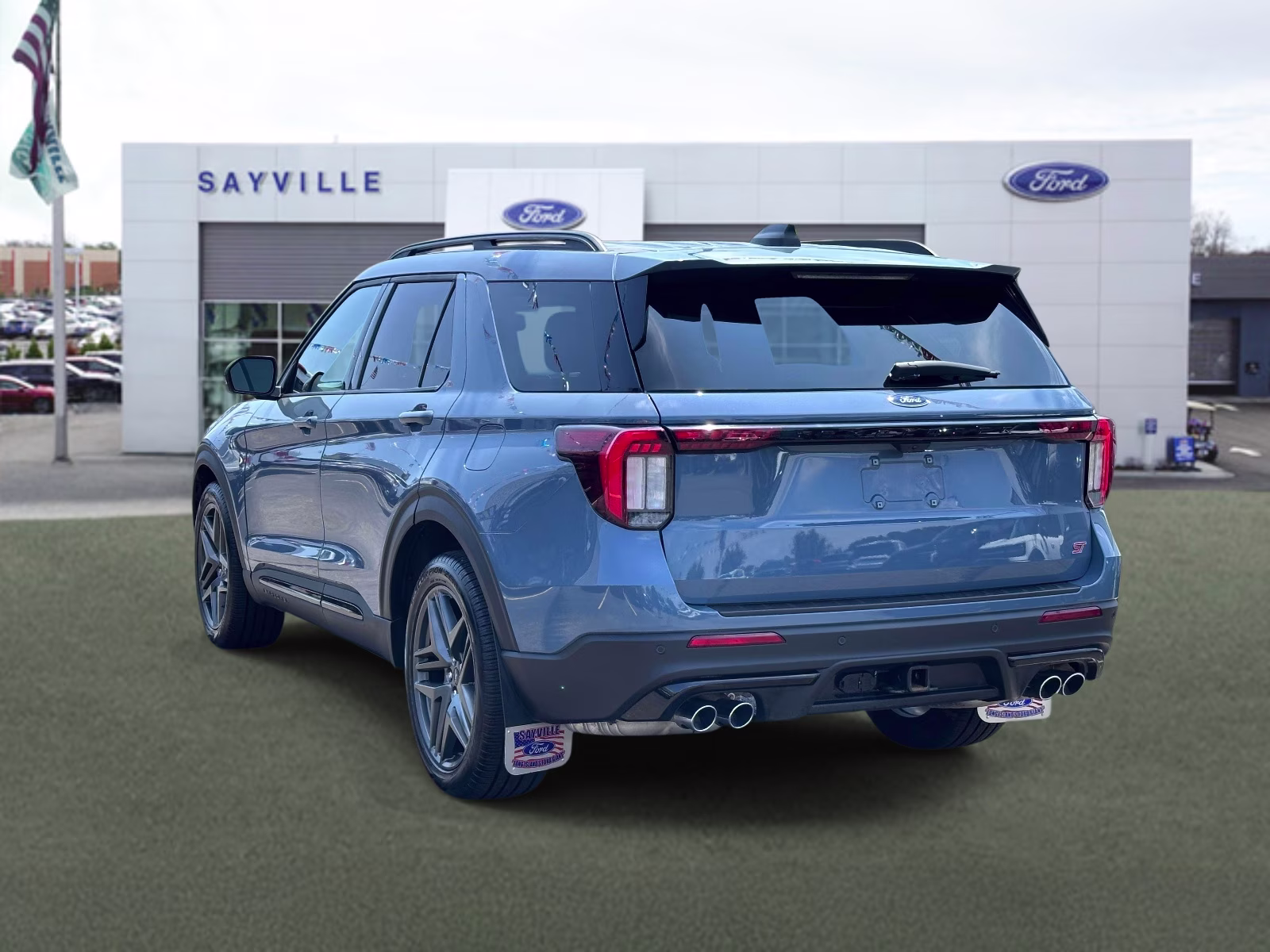 2025 Vapor Blue Metallic Ford Explorer ST 4WD 4X4 SUV