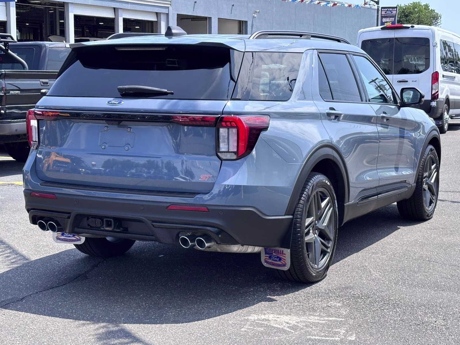 2025 Vapor Blue Metallic Ford Explorer ST 4WD 4X4 SUV