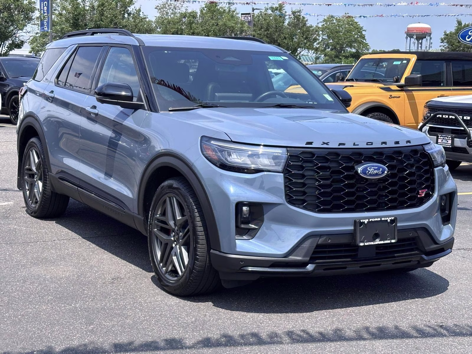 2025 Vapor Blue Metallic Ford Explorer ST 4WD 4X4 SUV