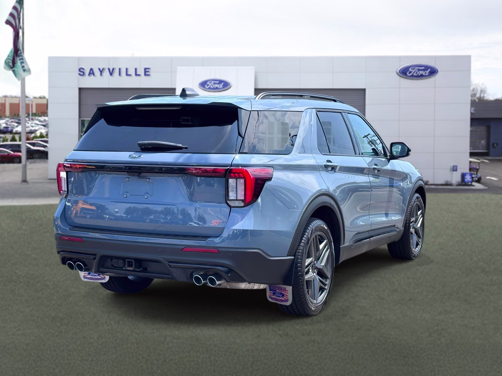 2025 Vapor Blue Metallic Ford Explorer ST 4WD 4X4 SUV