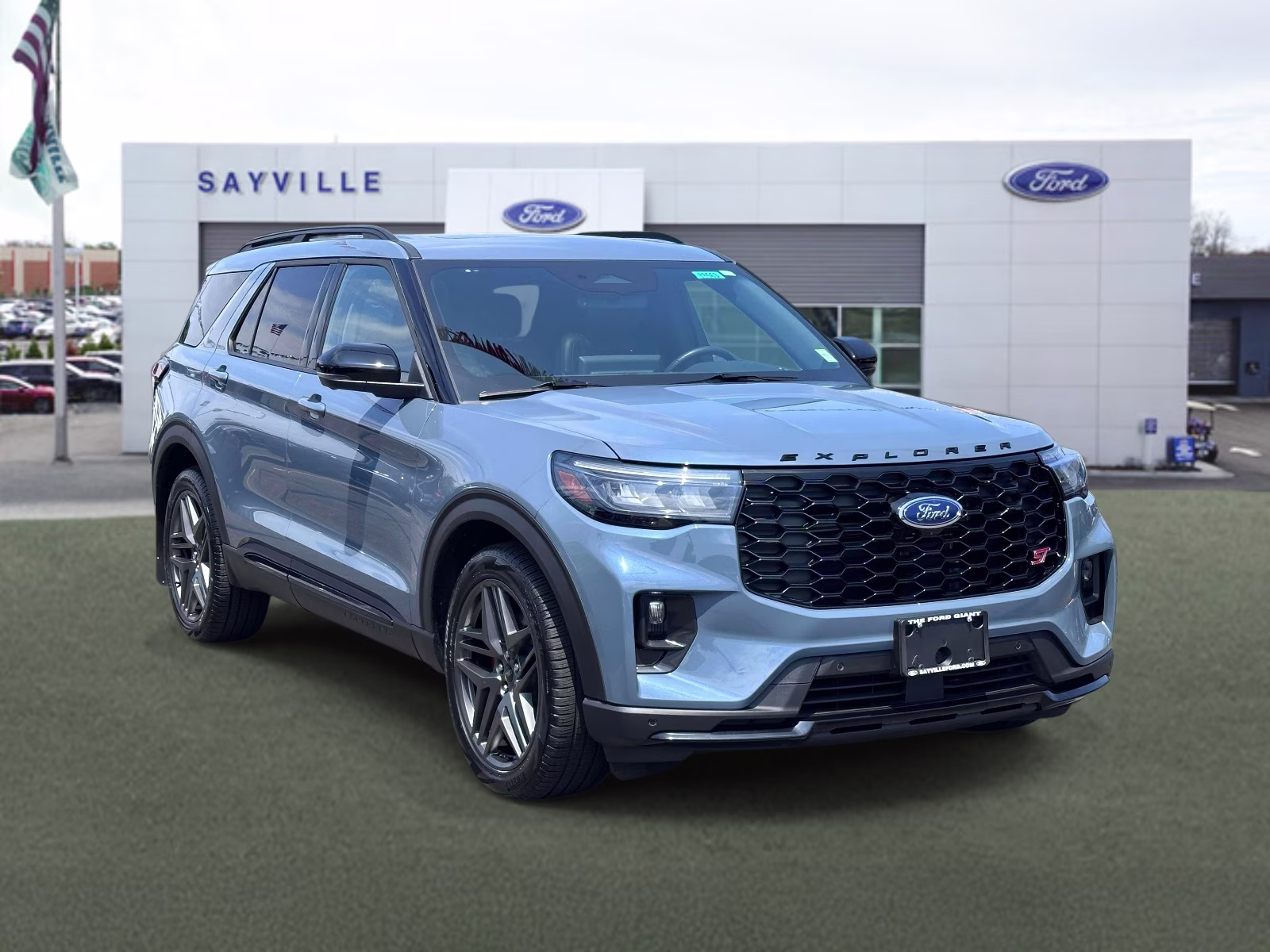 2025 Vapor Blue Metallic Ford Explorer ST 4WD 4X4 SUV