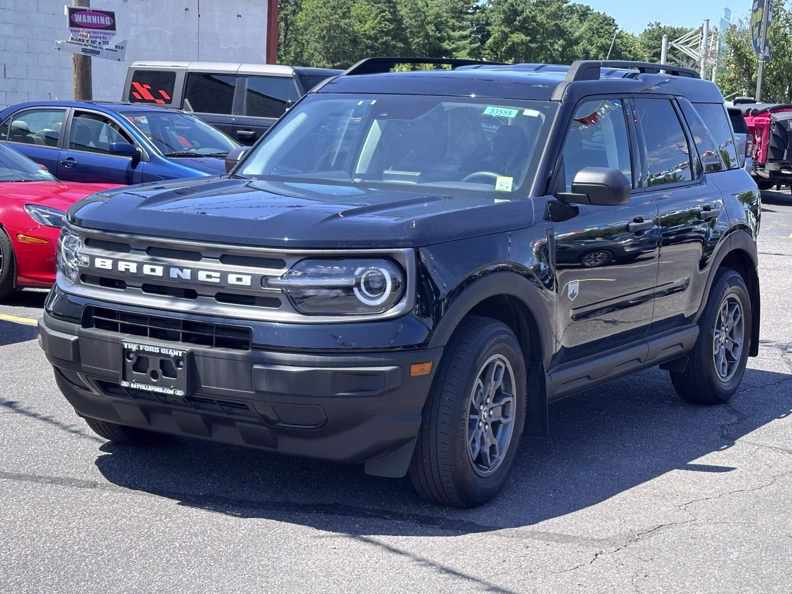 2023 Shadow Black Ford Bronco Sport Big Bend 4x4 4X4 SUV