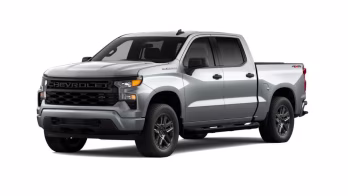2026 Gray Chevrolet Silverado 1500 Custom 4X4 Truck