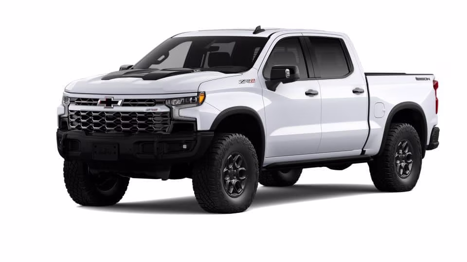 2026 White Chevrolet Silverado 1500 ZR2 4X4 Truck