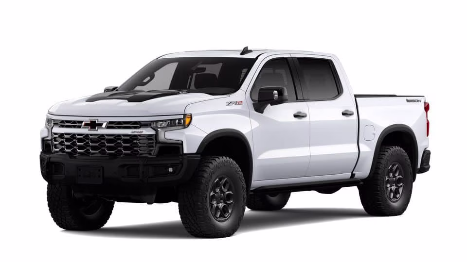 2026 White Chevrolet Silverado 1500 ZR2 4X4 Truck