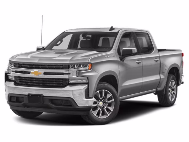 2022 Silver Chevrolet Silverado LT RWD Truck