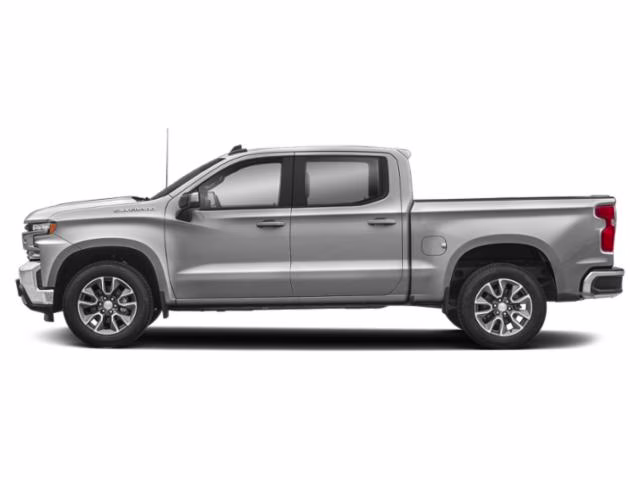 2022 Silver Chevrolet Silverado LT RWD Truck