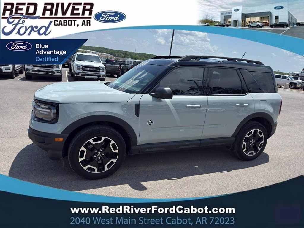 2024 Cactus Gray Ford Bronco Sport Outer Banks 4X4 SUV