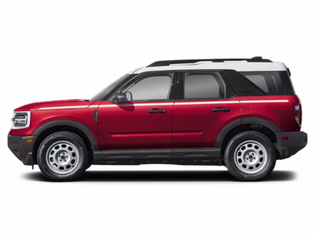 2026 Ruby Red Metallic Tinted Clearcoat Ford Bronco Sport Heritage 4X4 SUV