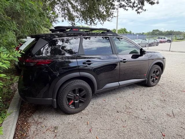 2025 Super Black Nissan Rogue Rock Creek AWD SUV