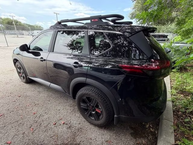 2025 Super Black Nissan Rogue Rock Creek AWD SUV