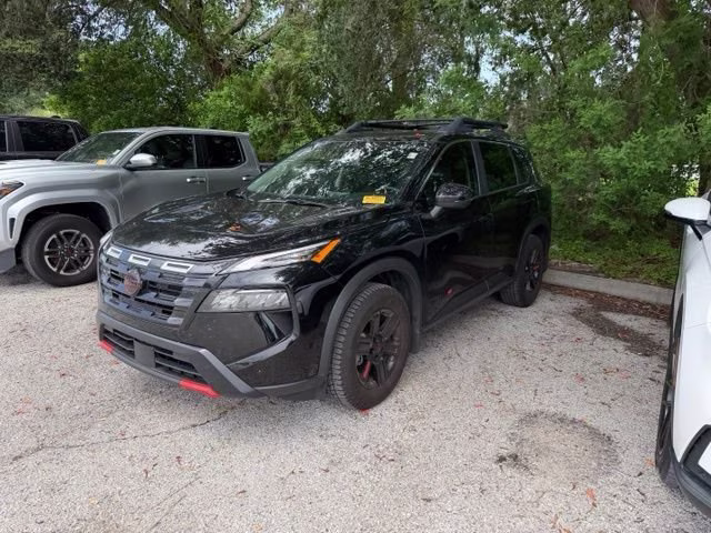 2025 Super Black Nissan Rogue Rock Creek AWD SUV