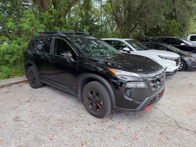 2025 Super Black Nissan Rogue Rock Creek AWD SUV