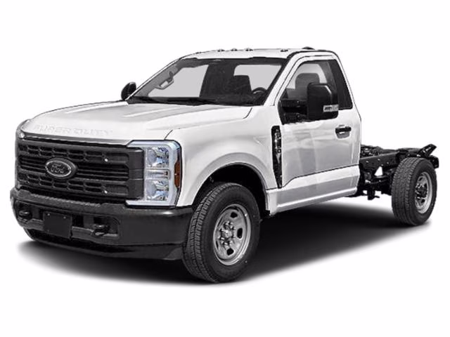 2025 Oxford White Ford Super Duty F-350 SRW XL 145 WB RWD Chassis