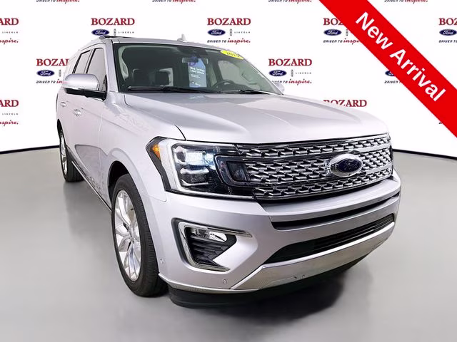 2019 Ingot Silver Ford Expedition Platinum RWD SUV